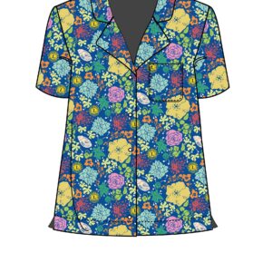 Womens Hawaii Lions 100 Years - Aloha Shirt