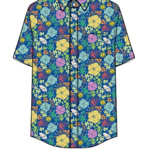 Mens Hawaii Lions 100 Years - Aloha Shirt